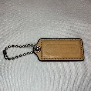 Med. Coach Hang Tag 2.25” Tan!
